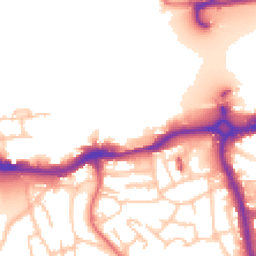 Daytime road noise heatmap for SE18 5QJ