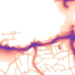 Daytime road noise heatmap for SE18 5QL