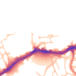 Daytime road noise heatmap for SE18 5SU