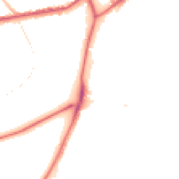 Night-time road noise heatmap for SE18 6FX