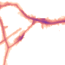 Night-time road noise heatmap for SE18 6RF