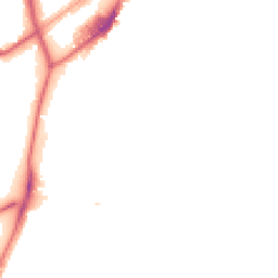 Night-time road noise heatmap for SE18 6SB