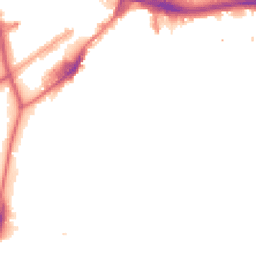 Night-time road noise heatmap for SE18 7AP