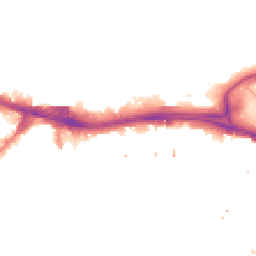 Night-time road noise heatmap for SE18 7DD