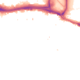 Night-time road noise heatmap for SE18 7LZ