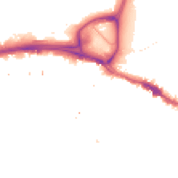Night-time road noise heatmap for SE18 7NU