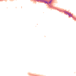 Night-time road noise heatmap for SE18 7QB