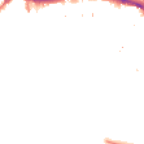 Night-time road noise heatmap for SE18 7SJ