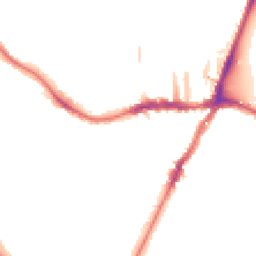 Night-time road noise heatmap for SE19 1BL