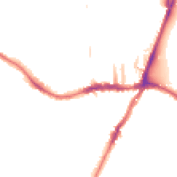 Night-time road noise heatmap for SE19 1DT