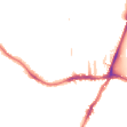 Night-time road noise heatmap for SE19 1DW