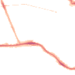 Night-time road noise heatmap for SE19 1DZ
