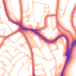 Daytime road noise heatmap for SE19 1HW