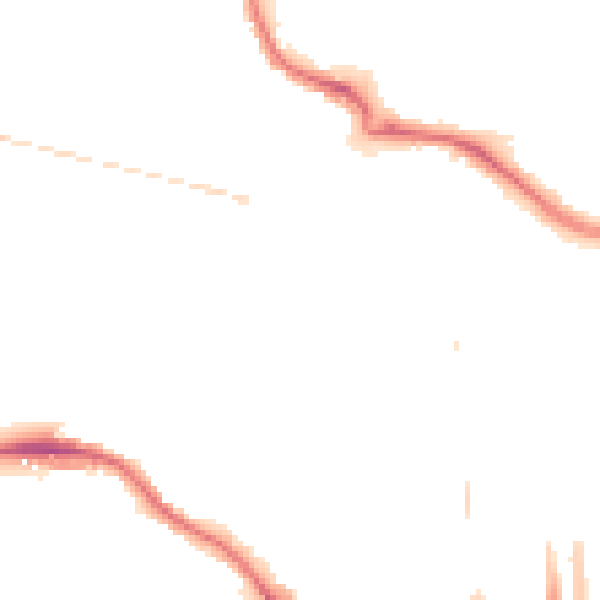 Night-time road noise heatmap for SE19 1JF