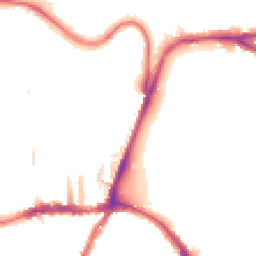 Night-time road noise heatmap for SE19 1LH