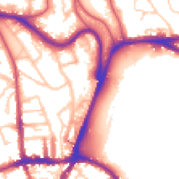 Daytime road noise heatmap for SE19 1LL