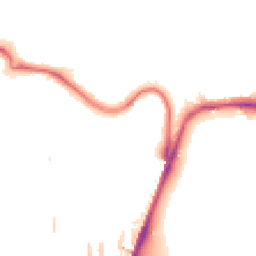 Night-time road noise heatmap for SE19 1LN