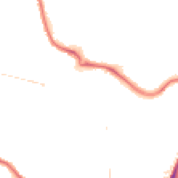 Night-time road noise heatmap for SE19 1QR