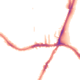 Night-time road noise heatmap for SE19 1TN