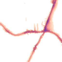 Night-time road noise heatmap for SE19 1TQ