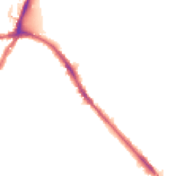 Night-time road noise heatmap for SE19 2AX