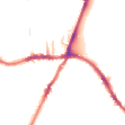 Night-time road noise heatmap for SE19 2ET