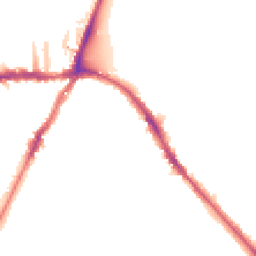 Night-time road noise heatmap for SE19 2LP