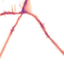 Night-time road noise heatmap for SE19 2LS