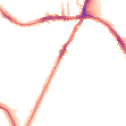 Night-time road noise heatmap for SE19 2PW