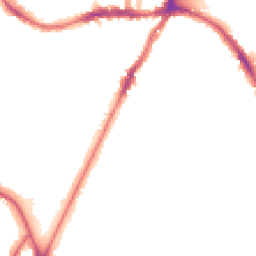 Night-time road noise heatmap for SE19 2UN