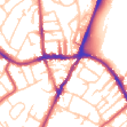 Daytime road noise heatmap for SE19 3AE