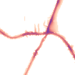 Night-time road noise heatmap for SE19 3AE