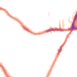 Night-time road noise heatmap for SE19 3AZ
