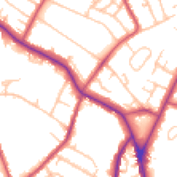 Daytime road noise heatmap for SE19 3FB