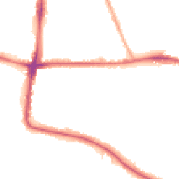 Night-time road noise heatmap for SE19 3NT