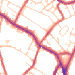 Daytime road noise heatmap for SE19 3QG