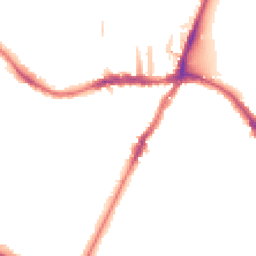 Night-time road noise heatmap for SE19 3RW