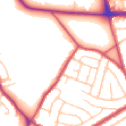 Daytime road noise heatmap for SE2 0AS