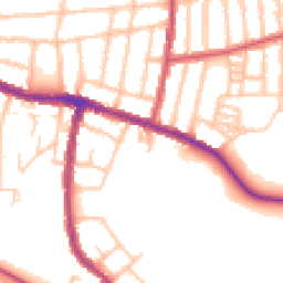 Daytime road noise heatmap for SE2 0BA