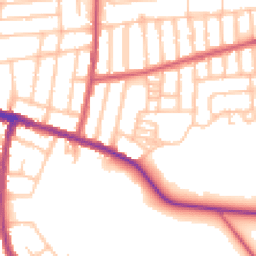Daytime road noise heatmap for SE2 0BD