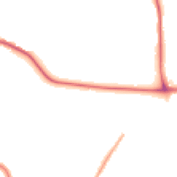 Night-time road noise heatmap for SE2 0BE