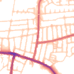 Daytime road noise heatmap for SE2 0ER