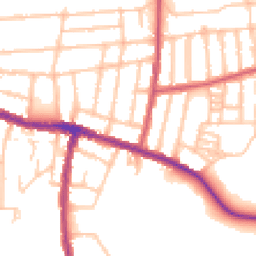Daytime road noise heatmap for SE2 0EU