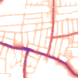 Daytime road noise heatmap for SE2 0HF