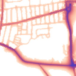 Daytime road noise heatmap for SE2 0JZ