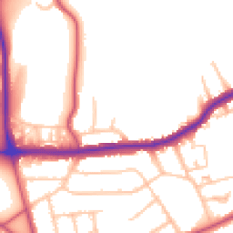 Daytime road noise heatmap for SE2 0PR