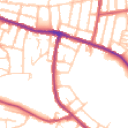 Daytime road noise heatmap for SE2 0RJ