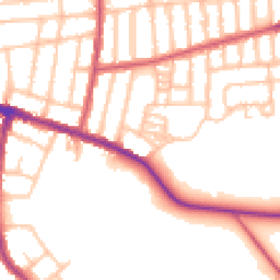 Daytime road noise heatmap for SE2 0UT