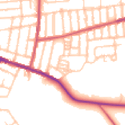 Daytime road noise heatmap for SE2 0UY