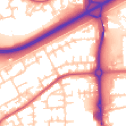 Daytime road noise heatmap for SE2 9AT